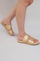 Bali Mules - Gold - Emilia Merz