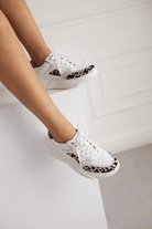 Breeze Panther Leather Sneakers - Emilia Merz