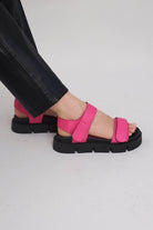 Berlin Chunky Platform Sandals - Pink - Emilia Merz