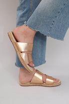 Bali Mules - Metallic Rosé - Emilia Merz