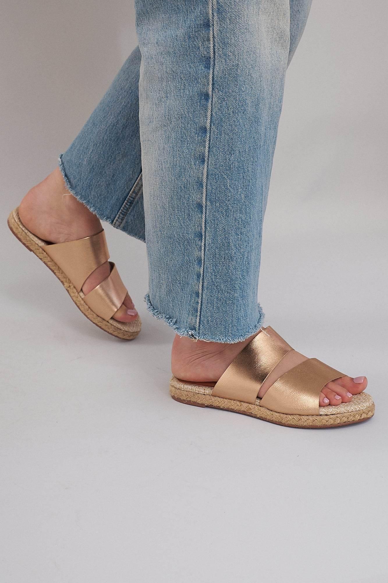 Bali Mules - Metallic Rosé - Emilia Merz