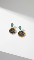 Lumina Drop Earrings blue from emilia merz